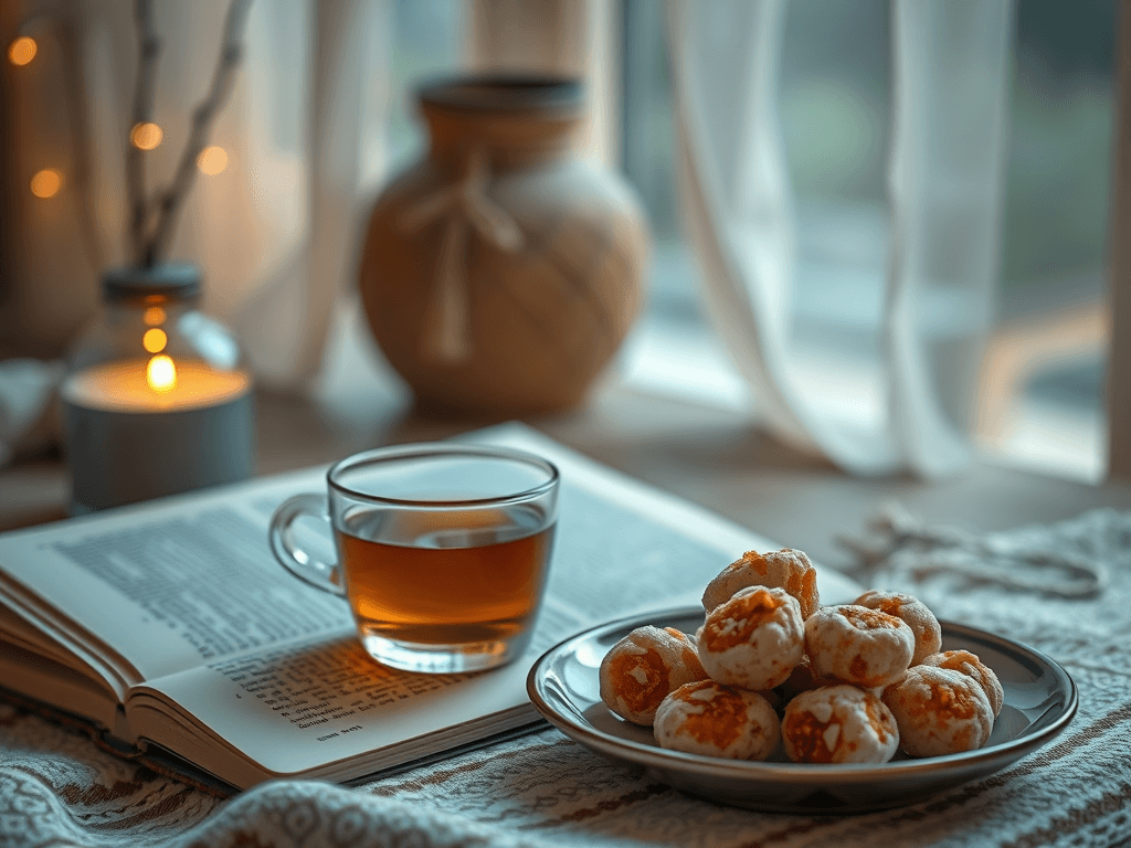 A beautifully arranged platter of dry fruit laddus, rich in vitamin E, omega-3s, and antioxidants for glowing skin and healthy hair