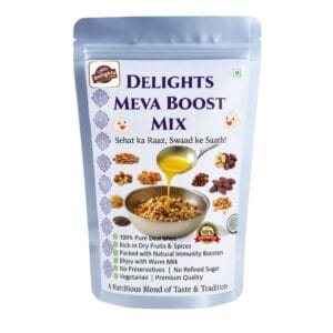 Delights Meva Boost Mix made with dry fruits and desi ghee